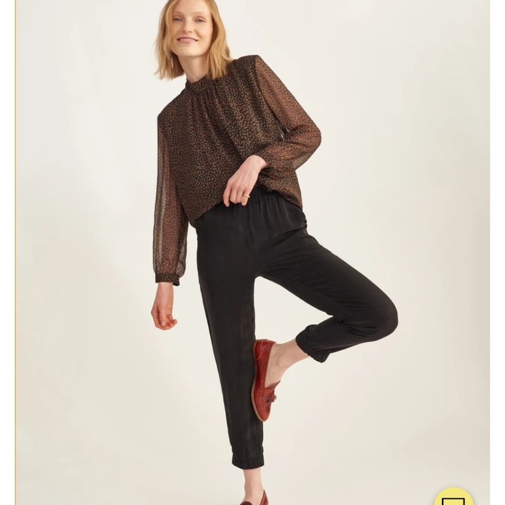 Amour Vert Henri Cupro Joggers